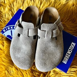 Birkenstock Women’s Boston Suede Clog Size 37